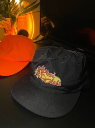 Gorras Solognac Hombre Negro y Naranja