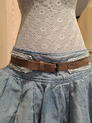 Falda vaquera Stradivarius