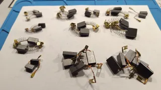 Juego Escobillas Carbón Taladro Universal