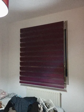 Tenda a rullo Noche y Día Bordeaux 180*280 cm