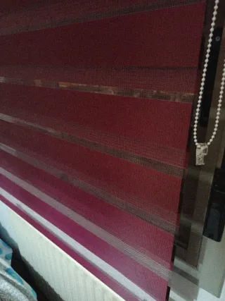 Tenda a rullo Noche y Día Bordeaux 180*280 cm