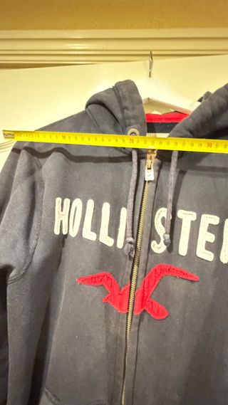 Sudadera Hollister Negra Talla L