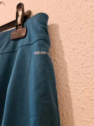 Mallas con falda deportiva azul