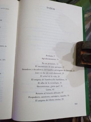 Nuestra Especie. Antropología. Historia.