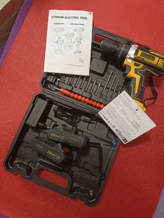 Taladro Percutor Atornillador 21V