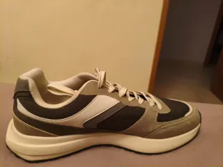 Zapatillas Lefties Talla 44 Beige/Gris