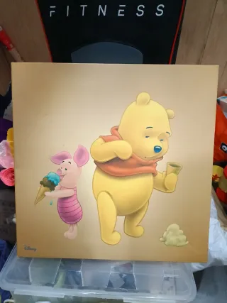 Quadro Winnie the Pooh e Piglet Disney