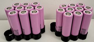 20 celle al litio Samsung 18650 INR18650-35E