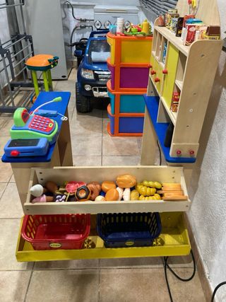 Tienda de madera Lidl para niños