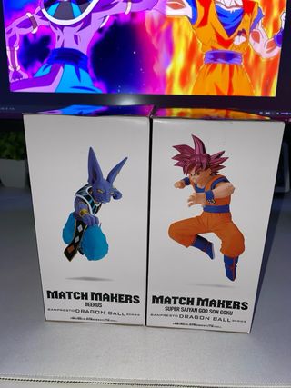Dragon Ball Match Makers Beerus Goku Figure