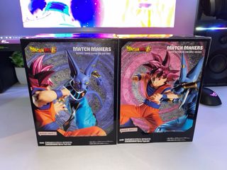 Dragon Ball Match Makers Beerus Goku Figure