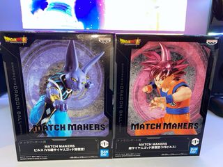 Dragon Ball Match Makers Beerus Goku Figure