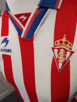 Camiseta Sporting Gijón 1997 Niño Talla 12