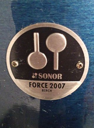 Batería Sonor Force 2007 + Extras
