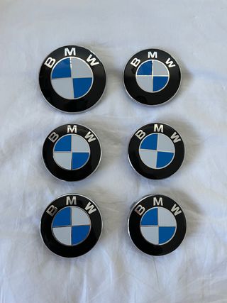 PACK 6 EMBLEMAS BMW
