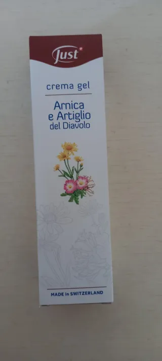 Crema Gel Arnica e Artiglio del Diavolo Just