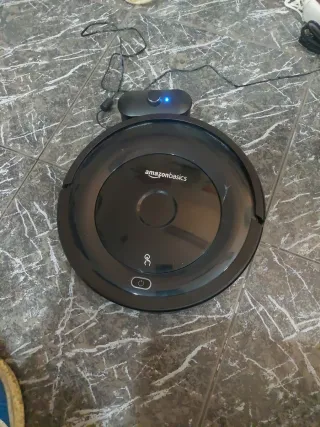 Robot Aspirador Amazon Basics Negro