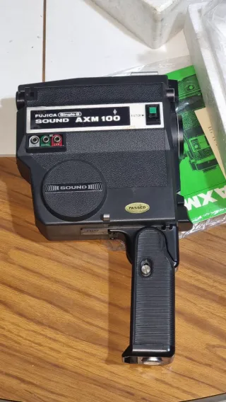 Cámara Vídeo Fujica AXM100 Single-8 Sound
