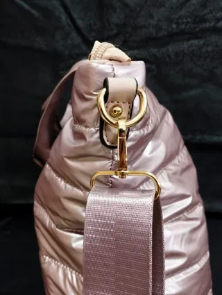 Bolso Bimba y Lola acolchado metalizado