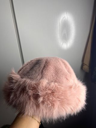 Gorro estilo mongol adulto rosa