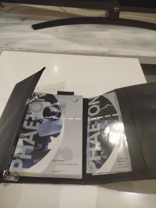 Instrucciones generales coche Volkswagen phaeton.