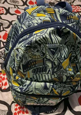 Mochila Puma pequeña multicolor 35cm