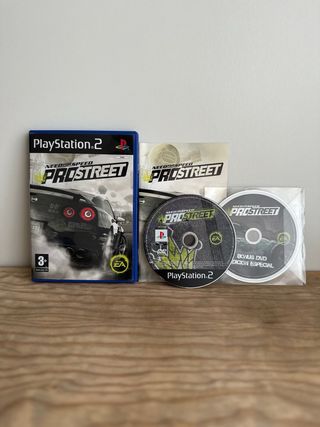 Need for Speed ProStreet PS2 + DVD Bonus