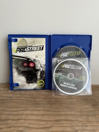 Need for Speed ProStreet PS2 + DVD Bonus