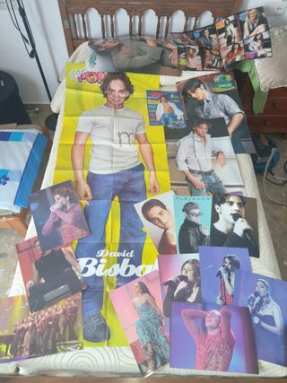 Lote revista, láminas y poster Operacion triunfo