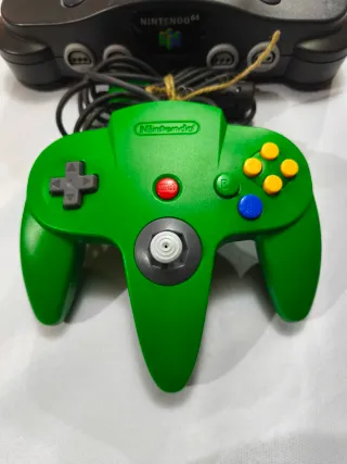 ✨Nintendo 64 completa + Mando Verde✨