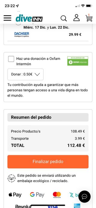 Fusil pesca submarina Omer 75