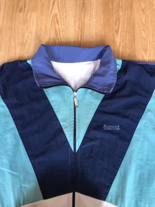 Chaqueta Vintage Cosmos Azul/Verde