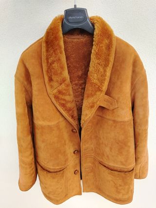 Montone Shearling color Cuoio Uomo, L