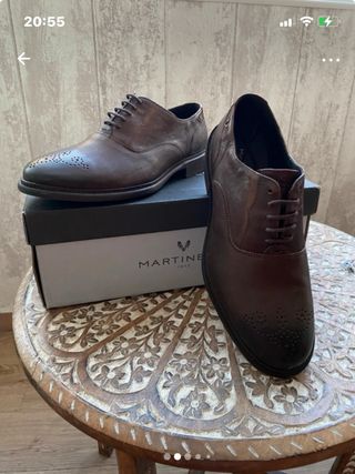 Zapatos vestir Martinelli piel cordón