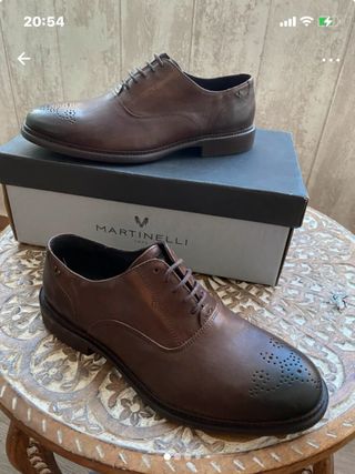 Zapatos vestir Martinelli piel cordón