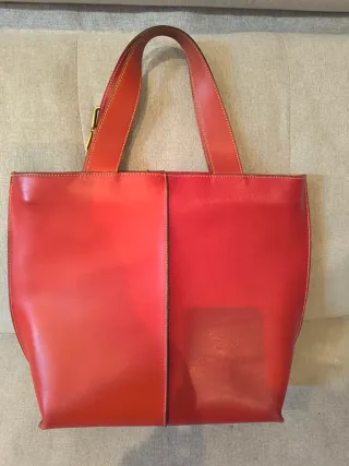 Bolso Piel Rojo El Caballo