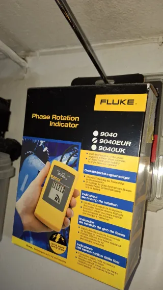 Indicador Rotación Fases Fluke 9040EUR