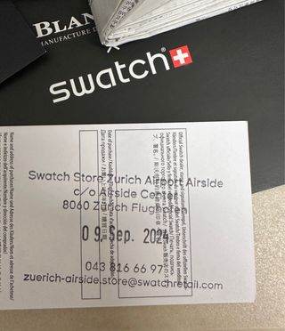 Reloj Blancpain X Swatch Ocean of Storms