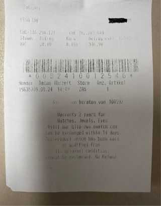 Reloj Blancpain X Swatch Ocean of Storms