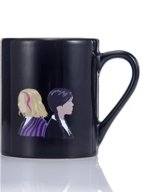 Set di tazze magiche di Wednesday Addams e Enid Sinclair