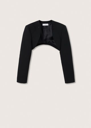 Americana desmontable negra