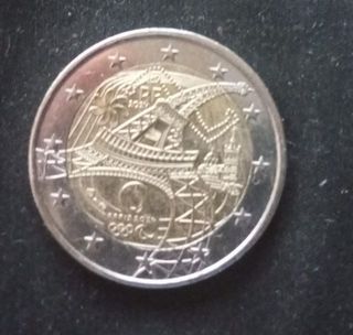2 euros Francia 2024 La torre Eiffel buen estado