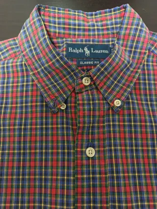 Camisa Cuadros Ralph Lauren