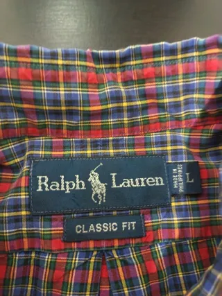 Camisa Cuadros Ralph Lauren