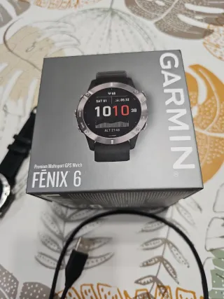 Reloj Garmin Fenix 6 Negro