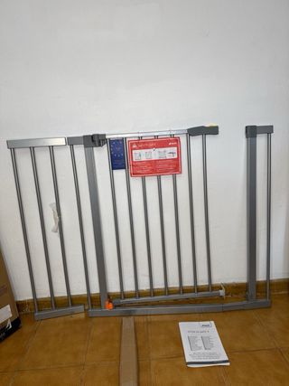 Barrera Seguridad Hauck Stop N Safe 2 Plata