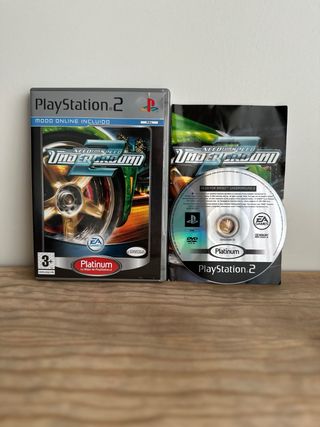 Need for Speed Underground 2 PS2 Platinum