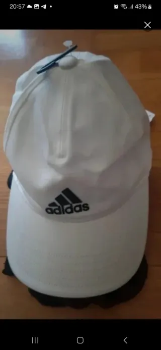 Gorra Adidas Mujer Blanca