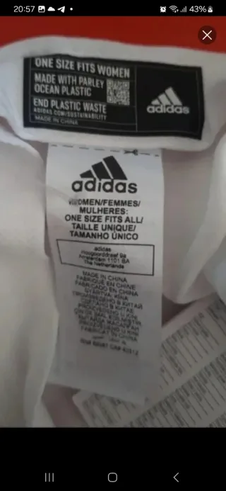 Gorra Adidas Mujer Blanca