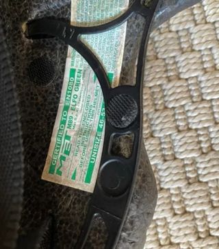 Casco Bicicleta Infantil niños - Amarillo Cebra